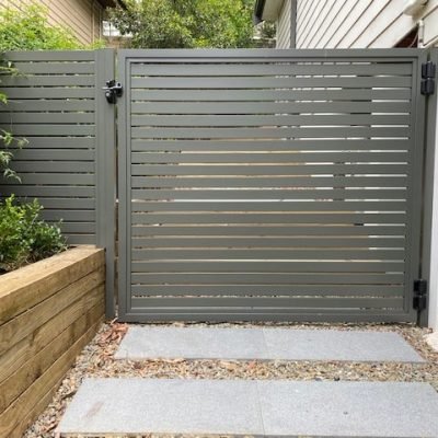 F Aluminium Slat Fencing-min